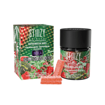 WATERMELON WAVE STIIIZY EDIBLES - 100MG GUMMIES