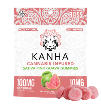 KANHA | Pink Guava | Sativa | 100mg THC | 10-pack