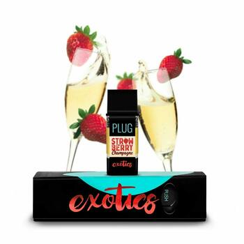 VAPE - 1g PLUG™ EXOTICS: Strawberry Champagne